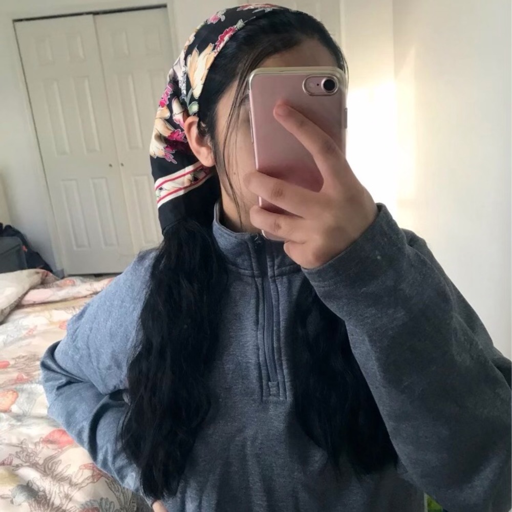 Floral Head Scarf